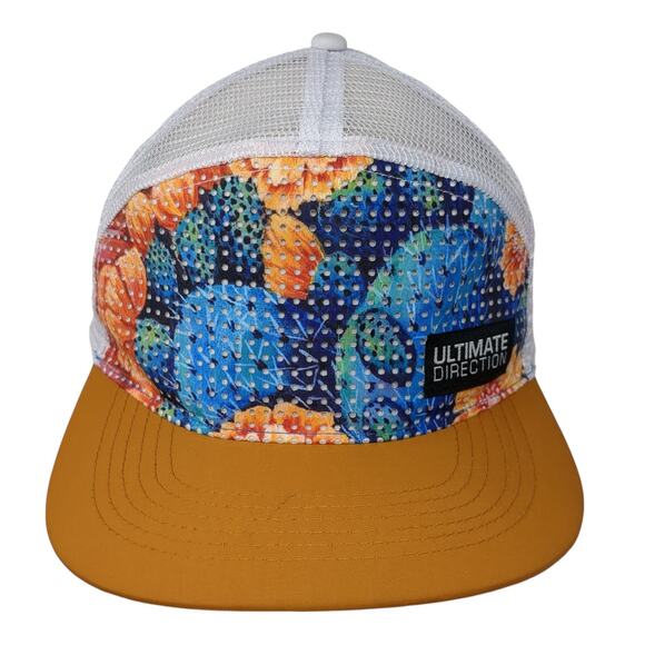 Ultimate Direction Snapback Trucker Cap Multicolor OS Adjustable Mesh Back - Picture 1 of 9